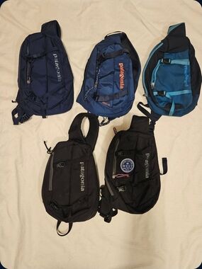 patagonia atom sling bag navy | 8L The Patagonia Atom Sling 8L is a great choice for travel or everyday use and has all of the comforts of a backpack combined with the convenience of a shoulder bag Patagonia Atom Sling 8L Backpack